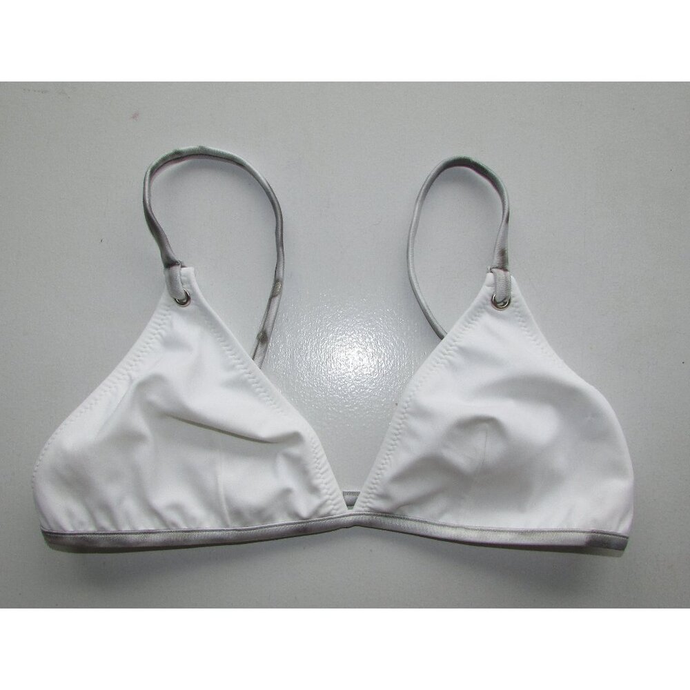 Blue Point White Bikini Top - Sz 8